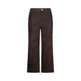 Pantaloni donna in mussola ricamati