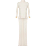 Maglia donna in jersey lucido