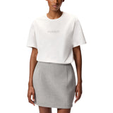 T-shirt donna logo strass