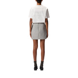 T-shirt donna logo strass