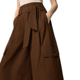 Bermuda donna  lunghi fluidi in cotone