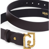 Cintura donna con logo monogram