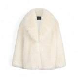 Cappotto donna in pelliccia sintetica