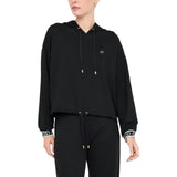 Felpa donna lurex® con cappuccio