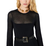 Collana donna con logo geometrico