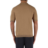 Polo Uomo in Maglia Basic Cotone Crepe  QB24