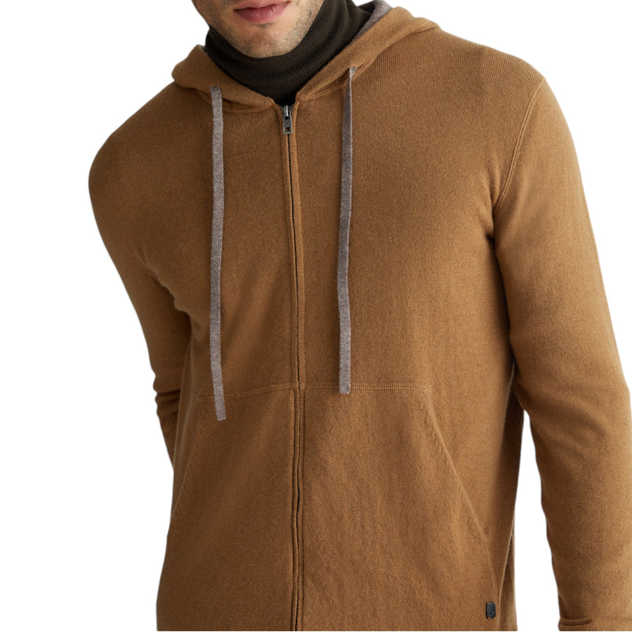 Maglione con cappuccio uomo