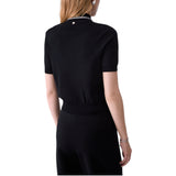 Lupetto donna con cut-out e perline