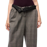 Pantaloni Donna ampi a quadri