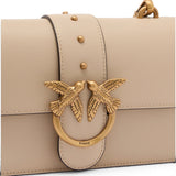Borsa donna a tracolla piccola Love Bag One in pelle