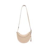 Borsa donna a spalla media con charm