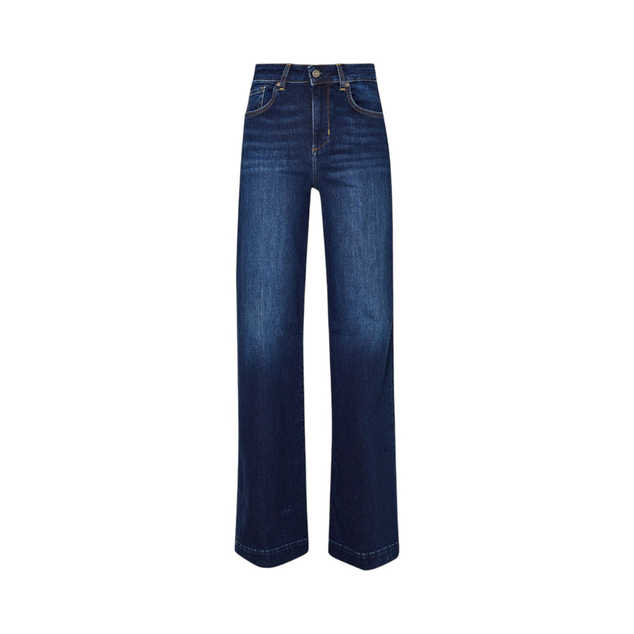 Jeans donna flare stretch