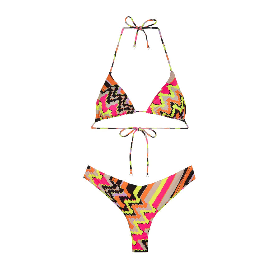 Bikini triangolo e slip americano fisso ethos donna