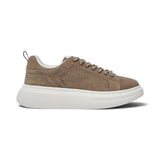 Sneakers platform in suede