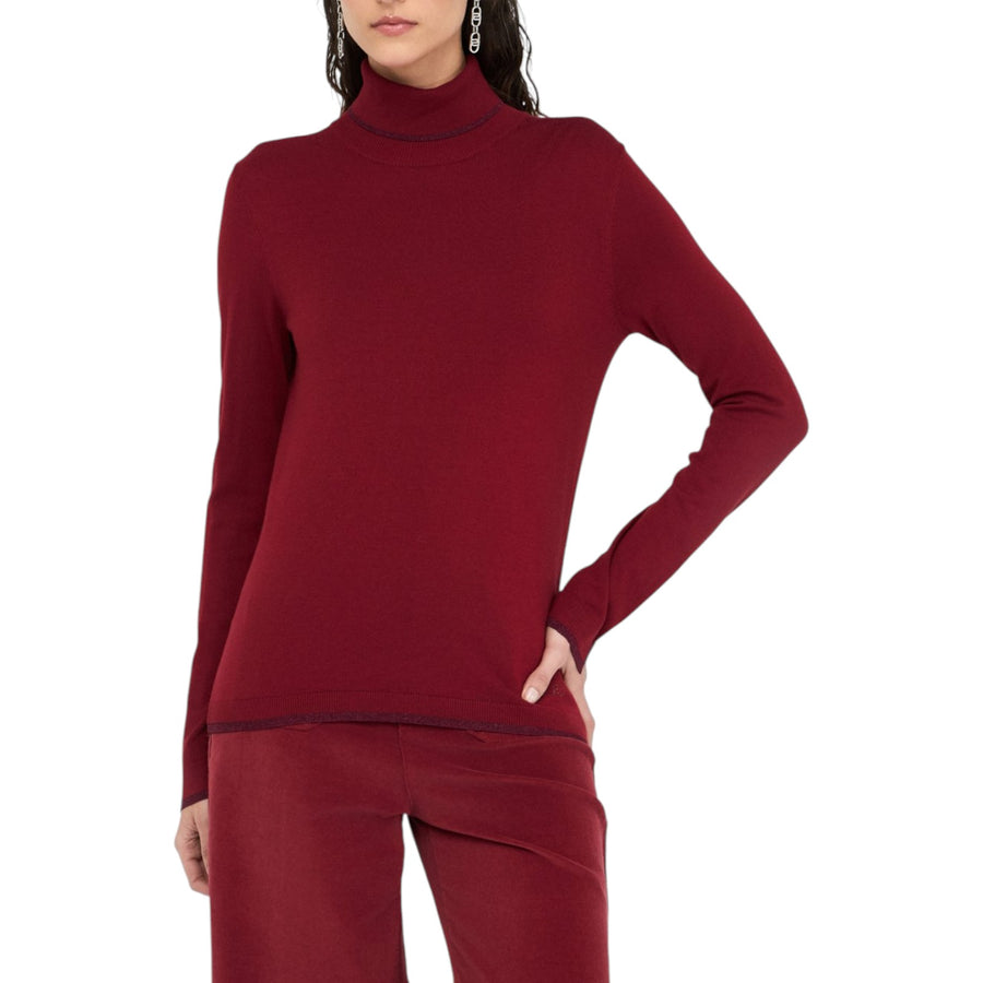 Dolcevita donna con dettagli in lurex®