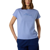 T-shirt donna con stampa slogan