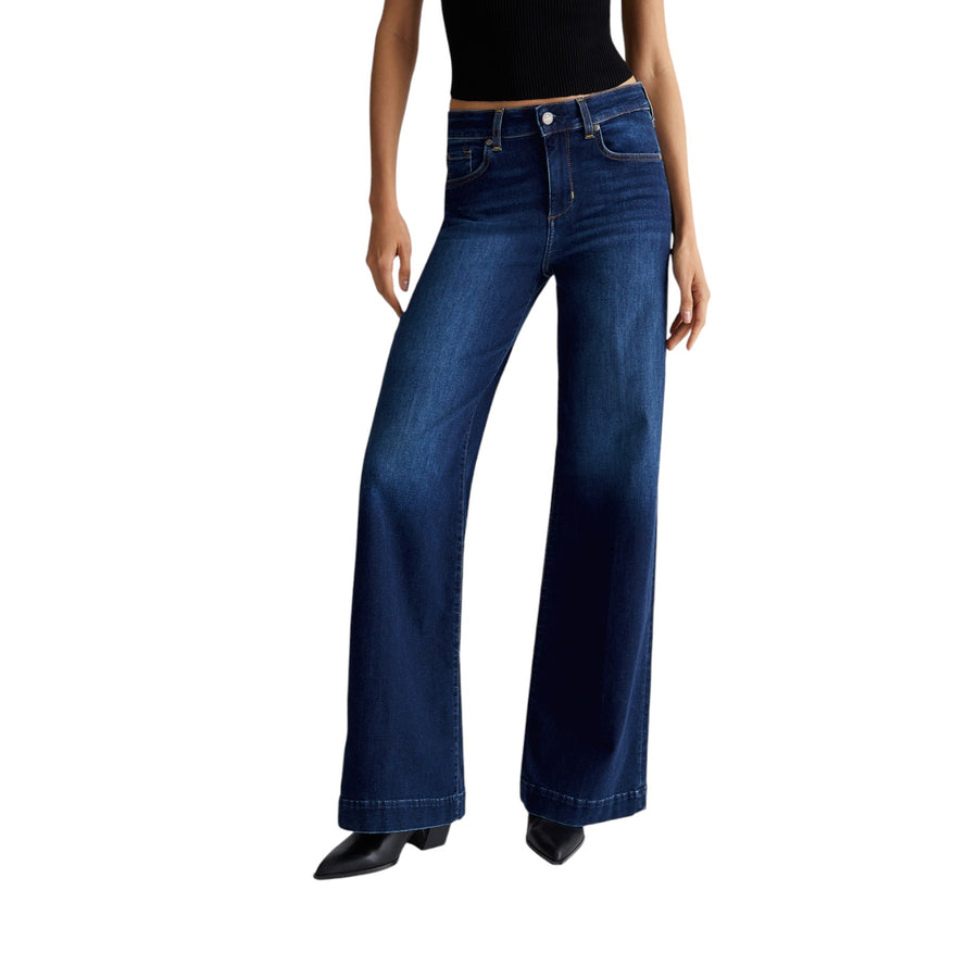 Jeans donna flare stretch