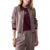 Giacca donna con tape bicolor