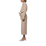 Abito donna midi con spacco