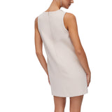 Abito donna corto con ricami gioiello