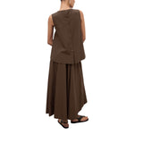 Pantaloni donna culotte ampi