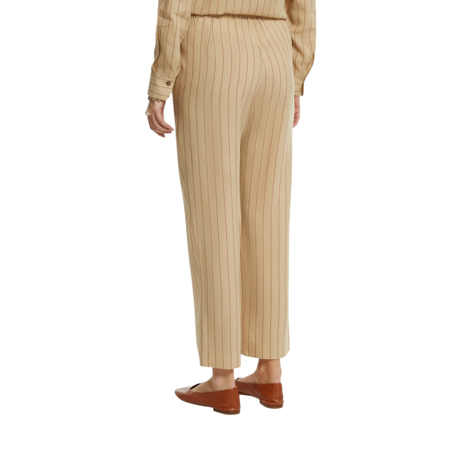 Pantaloni donna gessati