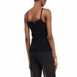 Top donna in maglia traforata