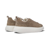 Sneakers platform in suede