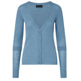 Cardigan donna in pura lana