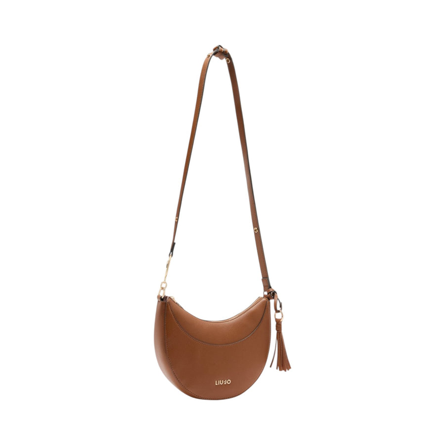 Borsa donna a spalla media con charm