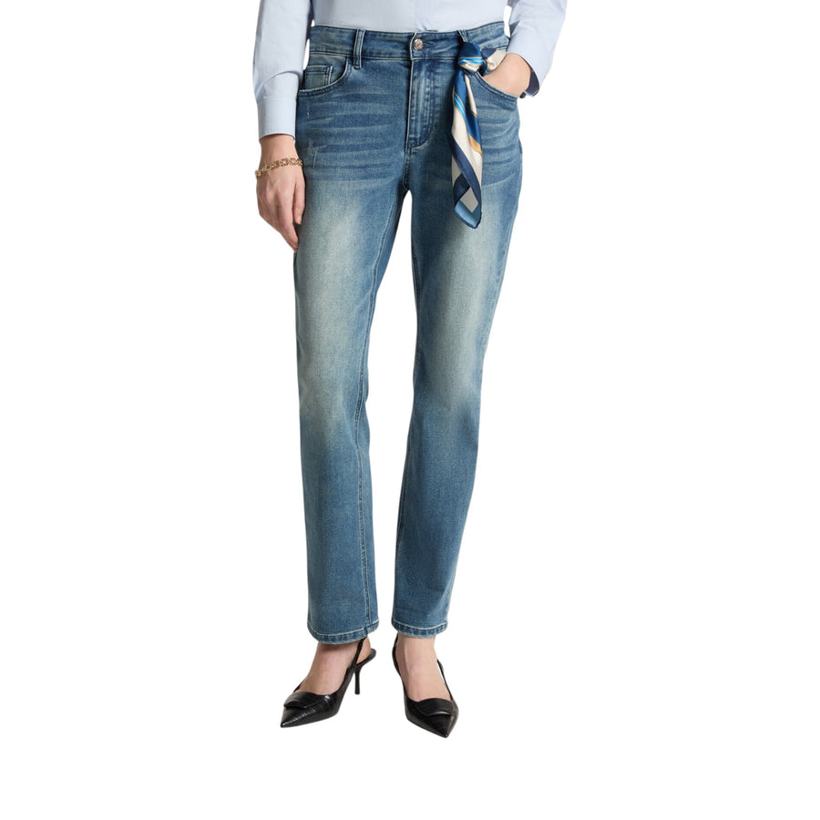 Jeans donna 5 tasche regular, "Rose"