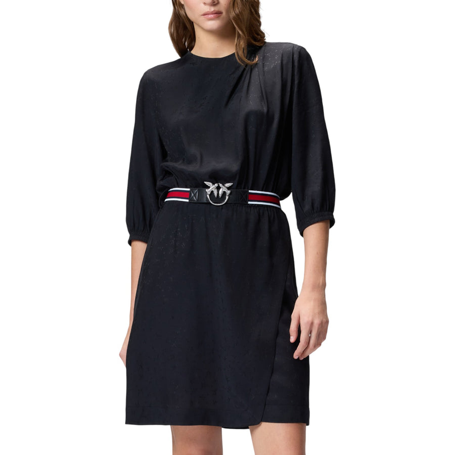 Abito donna in viscosa jacquard