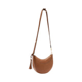 Borsa donna a spalla media con charm