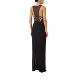 Abito donna Red Carpet in crêpe leggero con elastici