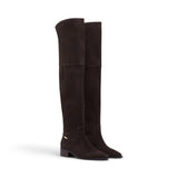 Stivali donna cuissardes in suede