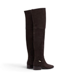 Stivali donna cuissardes in suede