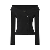 Giacca donna aderente con spalle scoperte