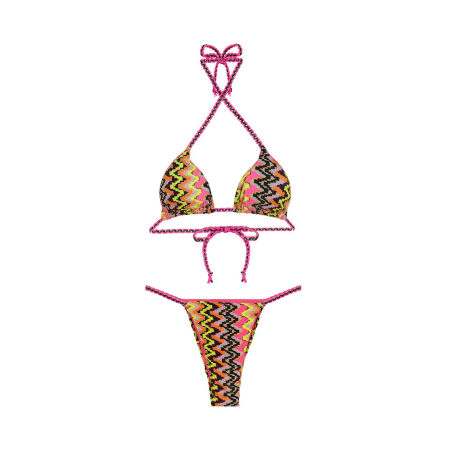 Bikini triangolo e slip brasiliano fisso ethos donna