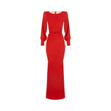 Abito donna Red Carpet in crêpe leggero