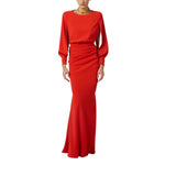 Abito donna Red Carpet in crêpe leggero