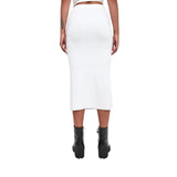 Gonna donna lunga in maglia