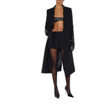 Cappotto donna in doppio crêpe