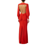 Abito donna Red Carpet in crêpe leggero