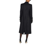 Cappotto donna in doppio crêpe