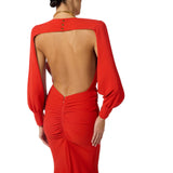 Abito donna Red Carpet in crêpe leggero