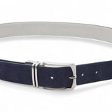 Cintura uomo in pelle scamosciata