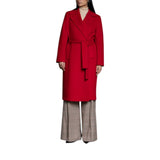 Cappotto donna lungo con cintura
