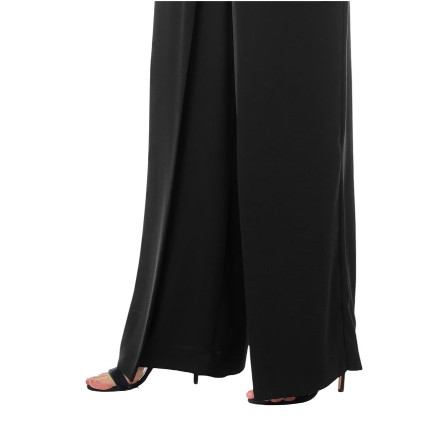 Pantaloni donna in envers satin