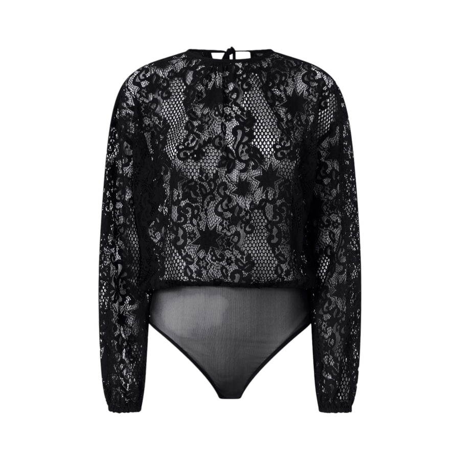 Body donna in pizzo