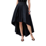 Gonna donna elegante in taffetà